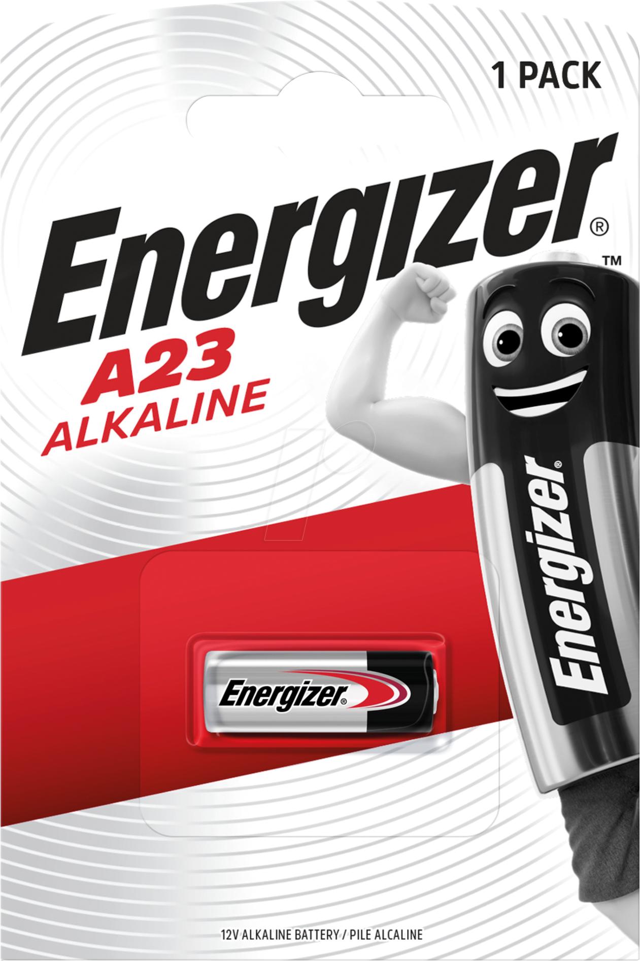 EN 1XA23 - Energizer, Alkaline Batterie, A23, 1er-Pack