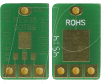RE 908 - Adapter SOT89 1,50 mm Pitch RM 2,54 mm