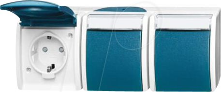 BJ 2300-3 EBW-53 - Schutzkontakt-Steckdose mit erh. Berührungsschutz