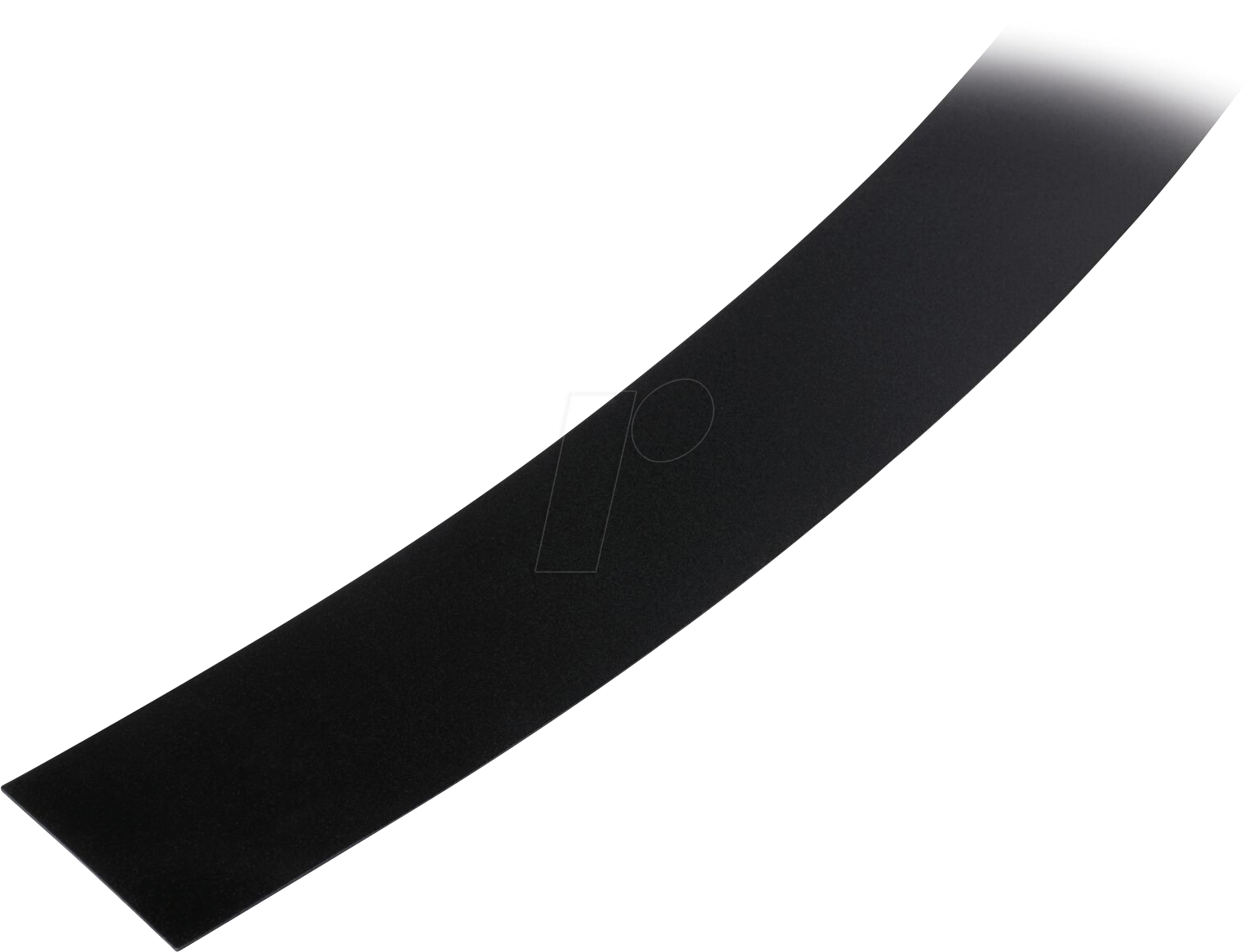 PLM 98227 - Linion Abdeckung, 1 m, kurve, schwarz, kunstoff