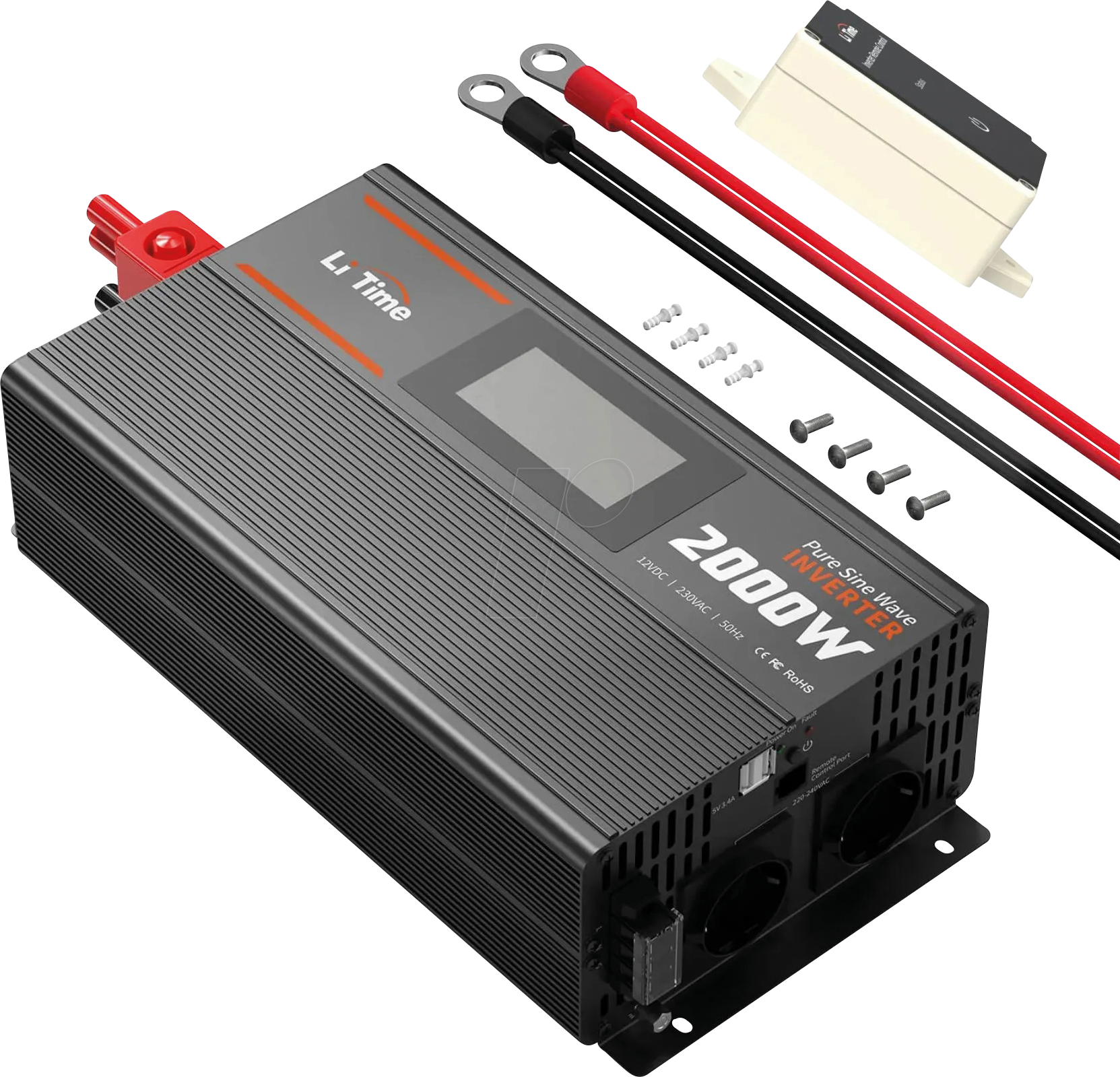 LI12V2KW - Wechselrichter, Sinuswelle, 2000/ 4000 W