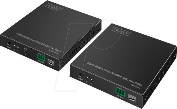 DIGI 55350 - HDMI Extender Set 4K 60Hz, bis zu 40 km
