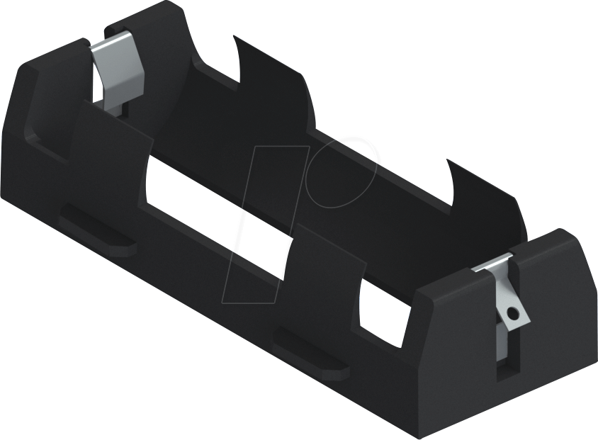 KEYSTONE 1107 - Batteriehalter für 1 26650, Lötfahne