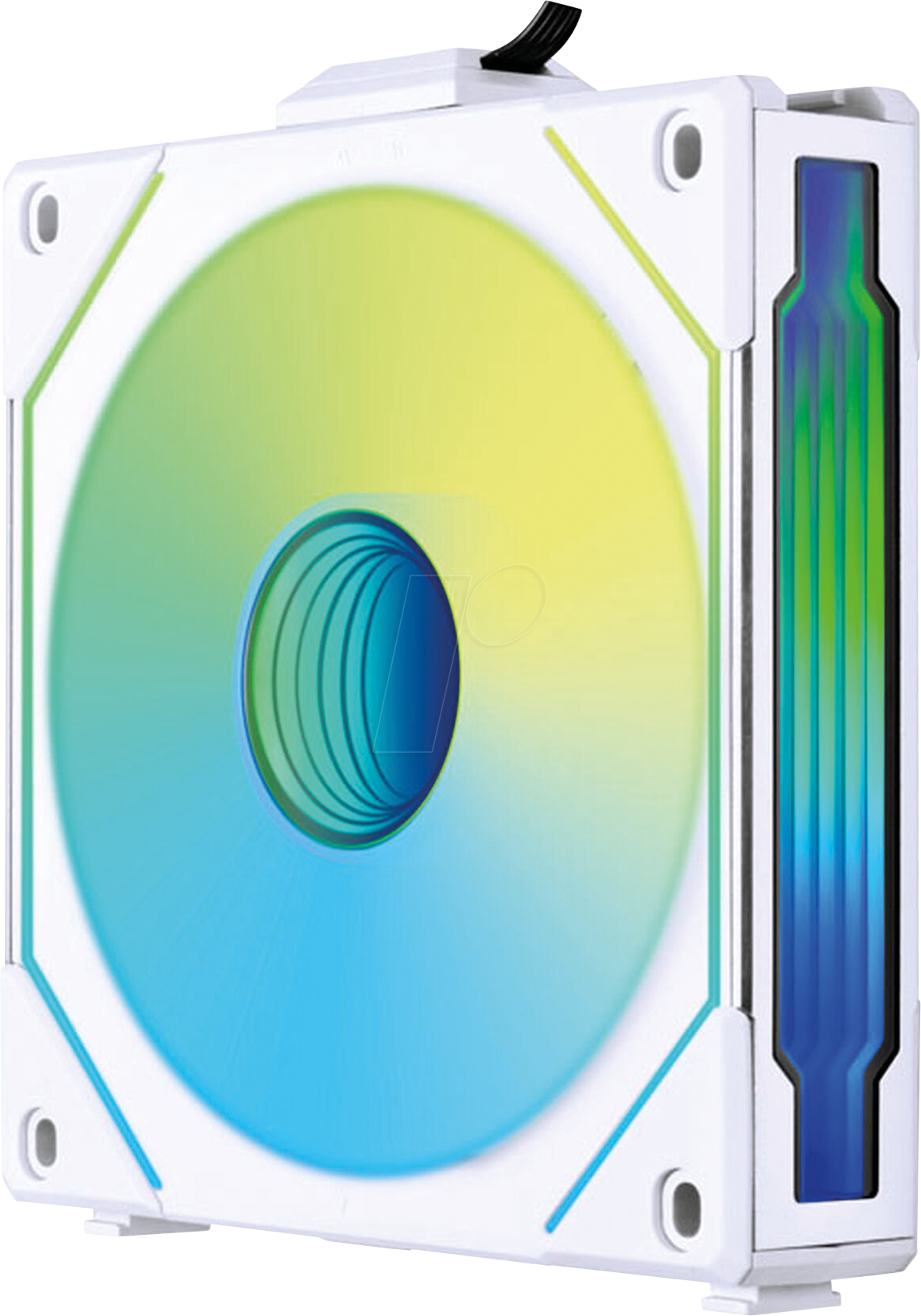LIAN RSLIN120-1W - Lian Li 120 ARGB Reverse Blade PWM Lüfter, 120mm, weiß