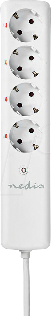 N RFP410FWT - Schaltbare Steckdosenleiste, 4-fach