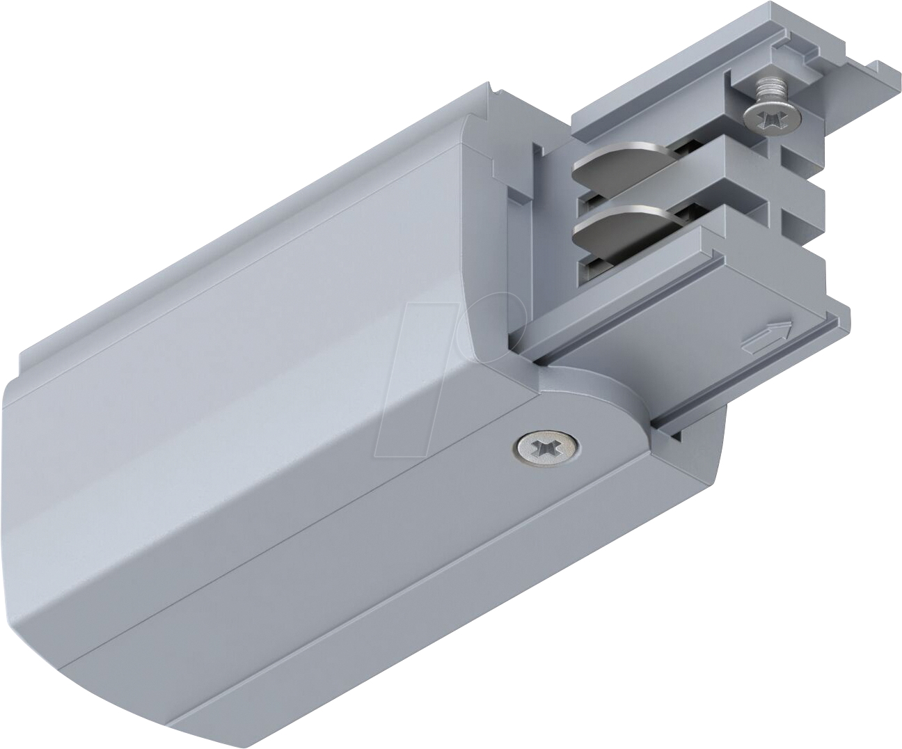 Thumbnail - PLM 91359 - ProRail3 Einspeisung Ende, 99,5x35mm, max. 3.680 W, silber