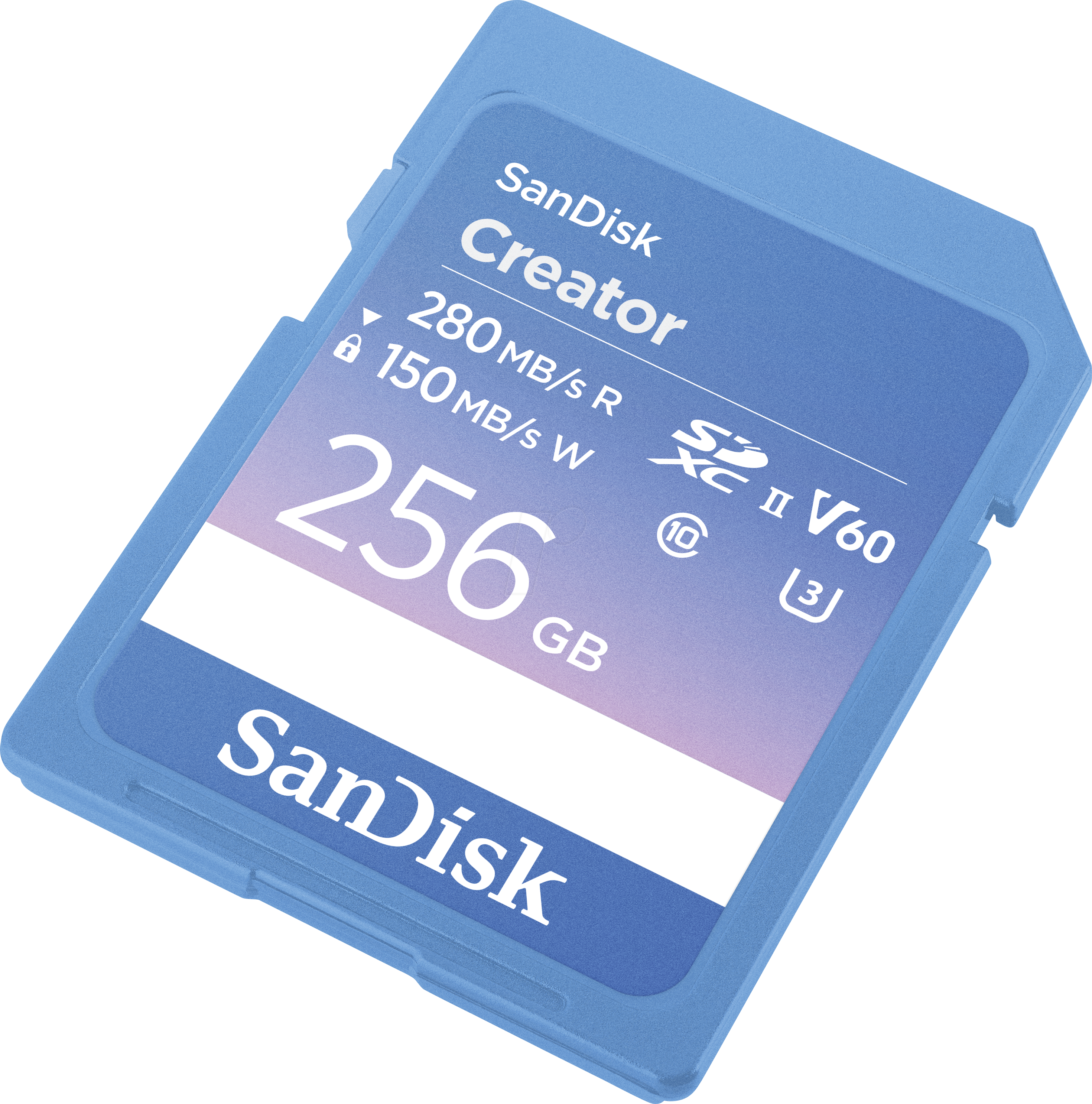 SDSDXEP256GGNCIS - SDHX-Speicherkarte, Creator SD UHS-II 256GB