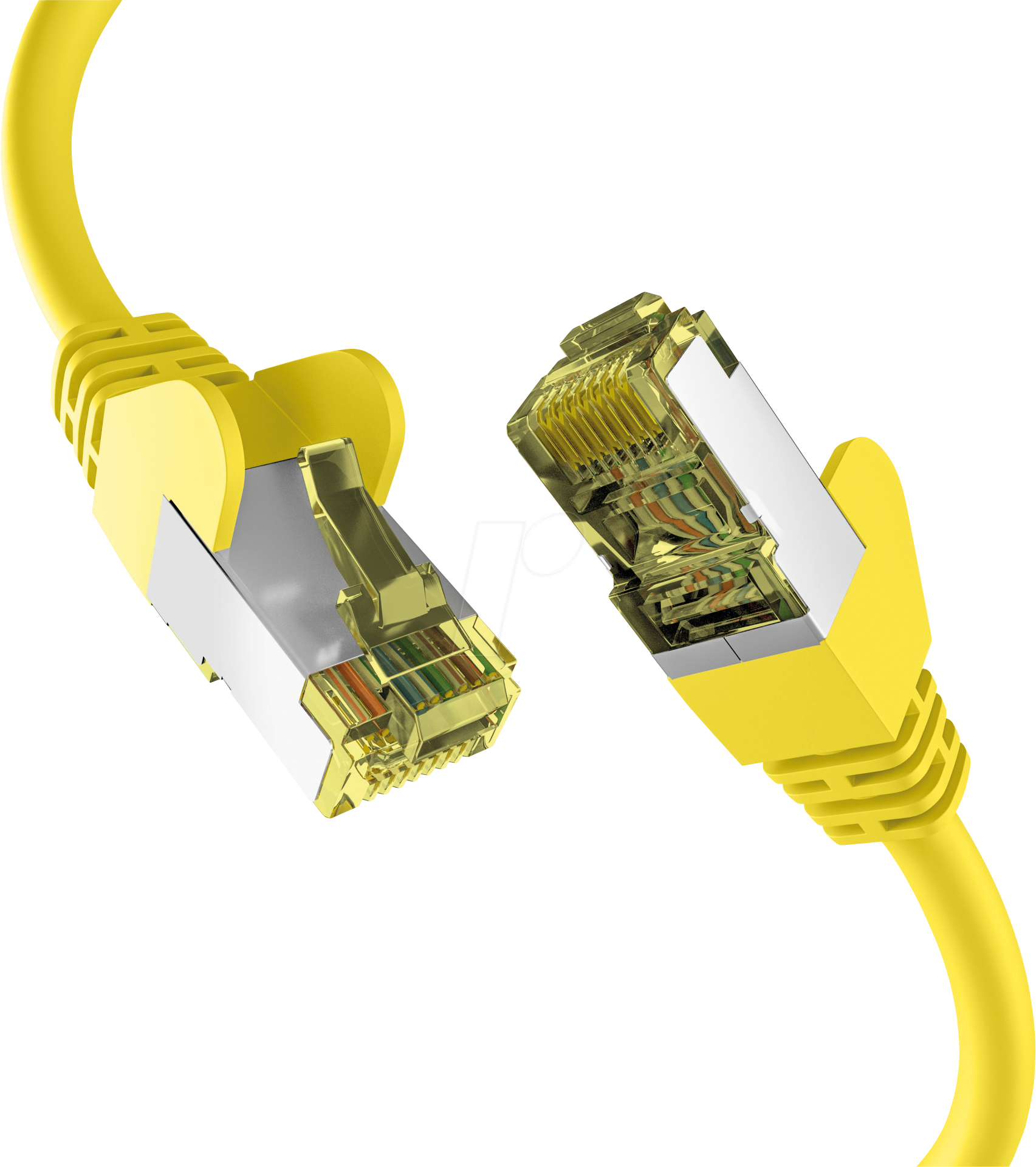 EFB EC020200070 - Patchkabel, Cat.6a, S/FTP PiMF, 15 m, gelb