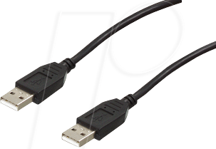 AK 669-5,0 EFB - USB 2.0 Kabel, A Stecker auf A Buchse, 5,0 m