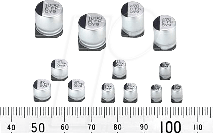Thumbnail - VF 47/16 K-C - Elko SMD, 47µF, 16V, 105°C, low ESR