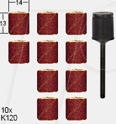 PROXXON 28978 - Schleifbänder Ø 14mm, Korn 120