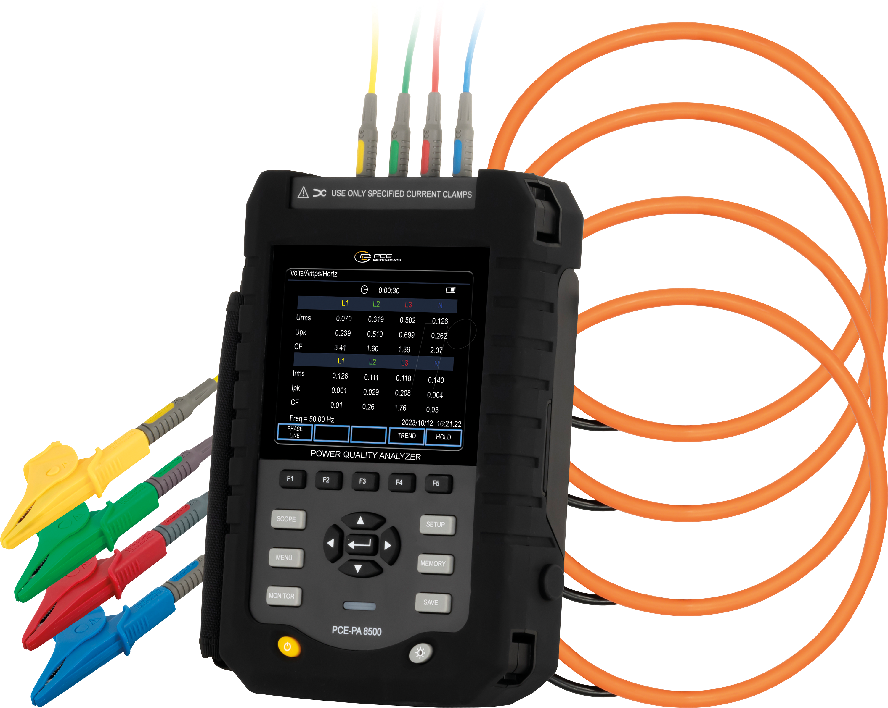 PCE PA 8500 - Leistungsanalysator PCE-PA 8500