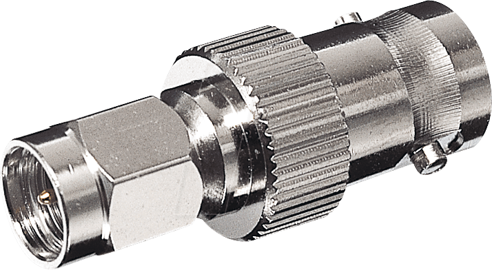 K 512 - HF-Adapter, SMA-Stecker / BNC-Buchse