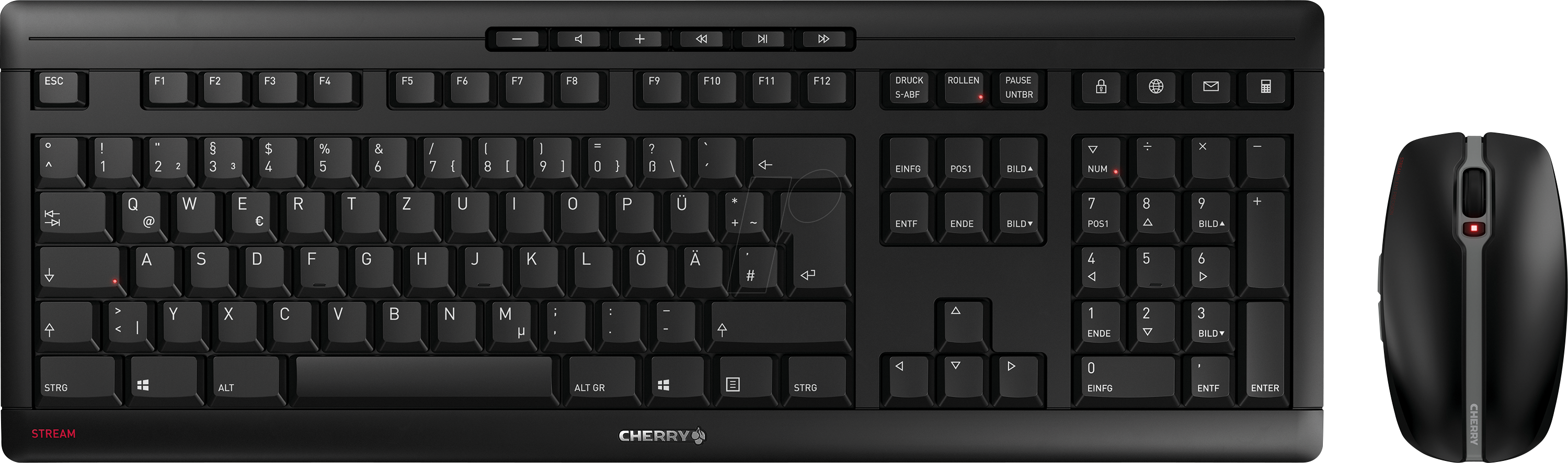 JD-8560CH-2 - Tastatur-/Maus-Kombination, Funk, Layout: Schweiz
