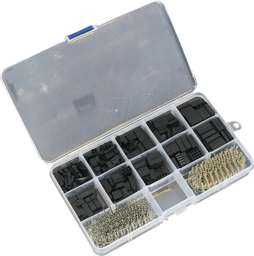 DEBO SET DUPONT - Entwicklerboards - Dupont-Crimp-Set, 610-teilig