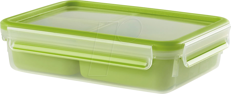 EMSA 518100 - EMSA Lunchbox/Bentobox 1,2 Liter, 3 Einsätze