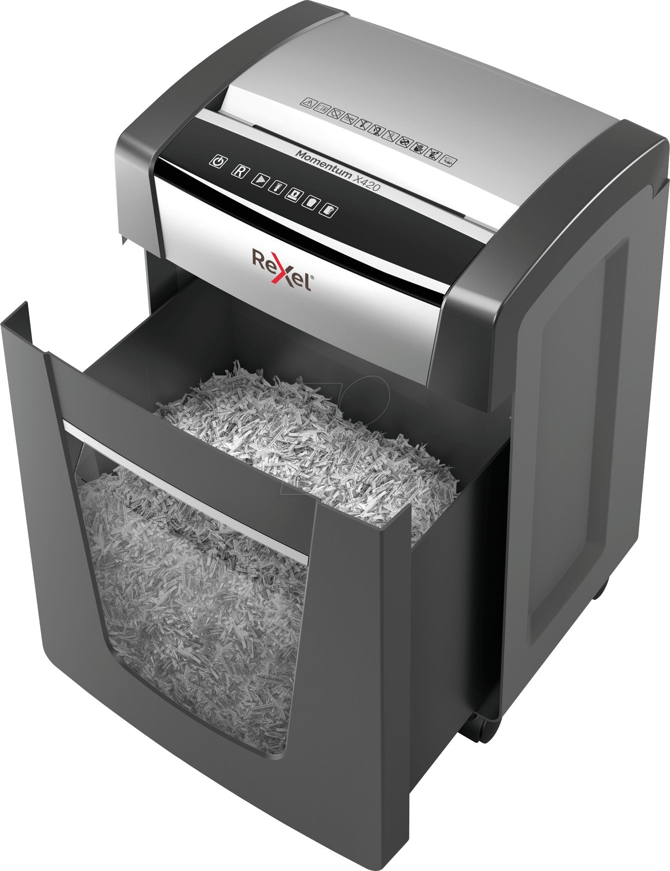 REXEL 2104578EU - Aktenvernichter X420, P-4, 20 Blatt