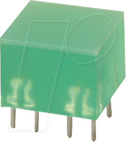 FLED 10X10 GN - Flächen-LED, 20 mcd, 10x10 mm, grün