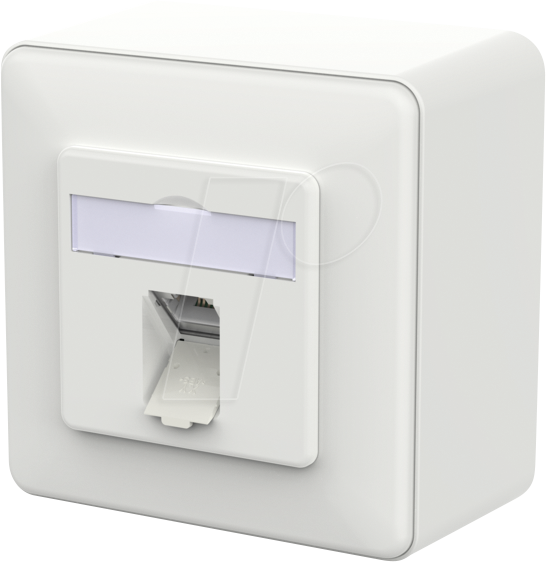 Thumbnail - BTR 130D370027-I - E-DAT Modul Cat.6a IDC 1 Port AP verkehrsweiß