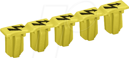 WAGO 2002-115 - Warnabdeckung, für 5 Klemmen, für WAGO 2002