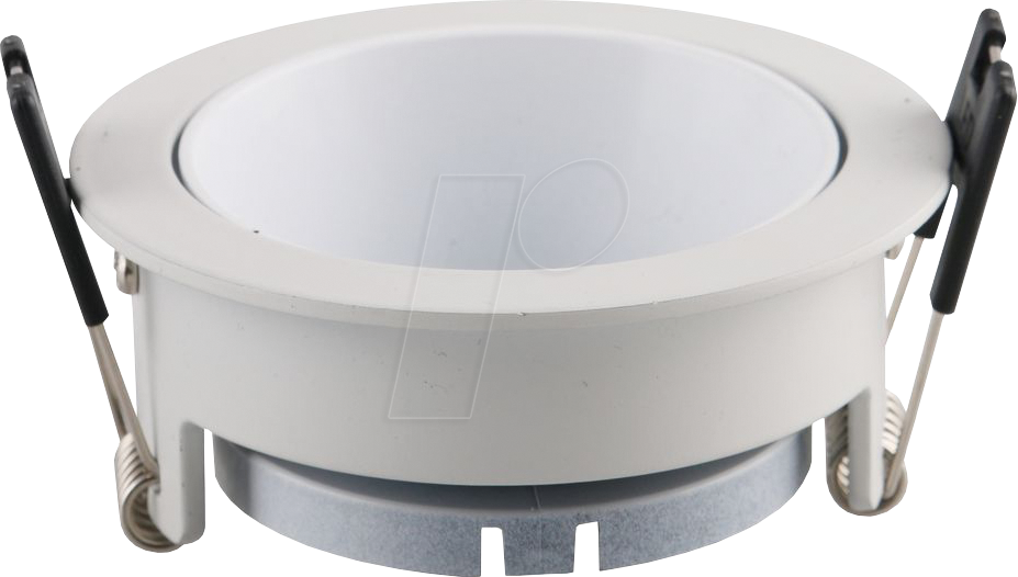 OPT 2047 - Deckeneinbauring, GU10, rund, weißer Reflektor