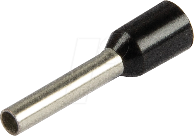 VT AEHUL 1,5-16 - Aderendhülsen, Ø 1,5 mm², 16 mm, schwarz, 100er-Pack
