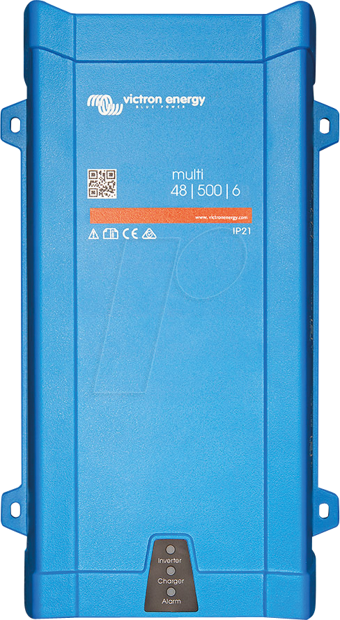 Thumbnail - VE PMP481500000 - Wechselrichter MultiPlus 48/500/6-16, Sinus, 48 V, 430 W