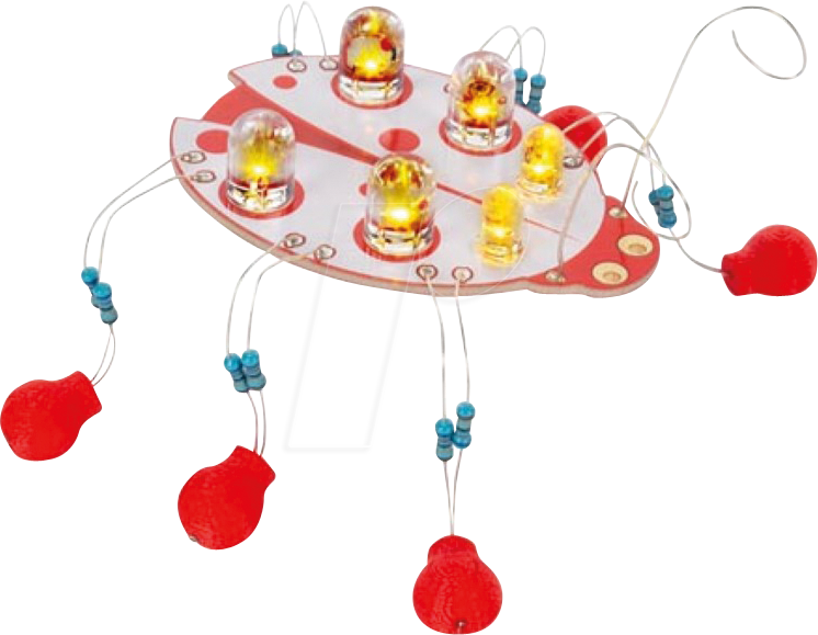 WSAK206 - Lötbausatz: Marienkäfer