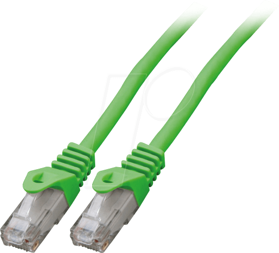 Thumbnail - EFB K8104GN.1 - Cat.6 U/UTP Patchkabel CCA, 1 m, grün