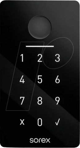 SOREX DO502000 - Zugangskontrolle RFID / Code / Fingerprint