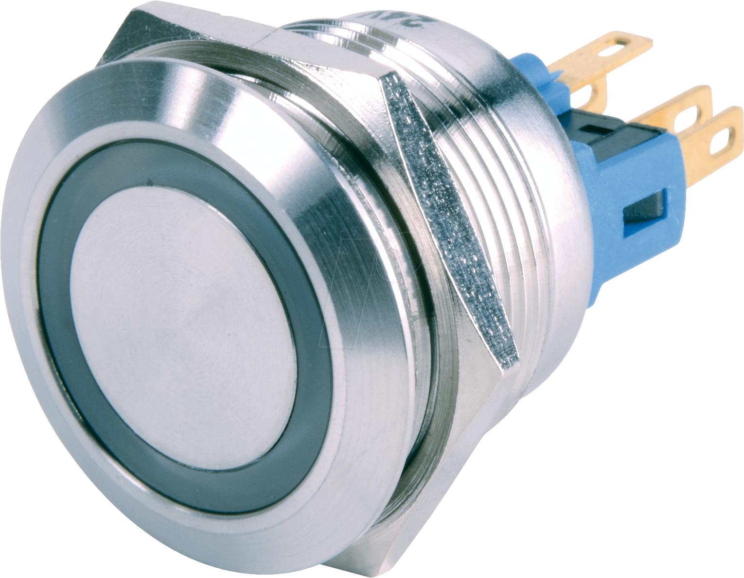 VS GQ22-GN - AV-Taster, IP65, Ø 25/22 mm, 5A-220V, gn