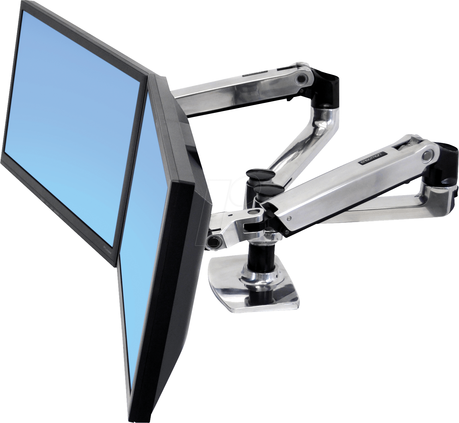 Thumbnail - ET 45-245-026 - Monitor Halter, 2 Displays, Tischmontage