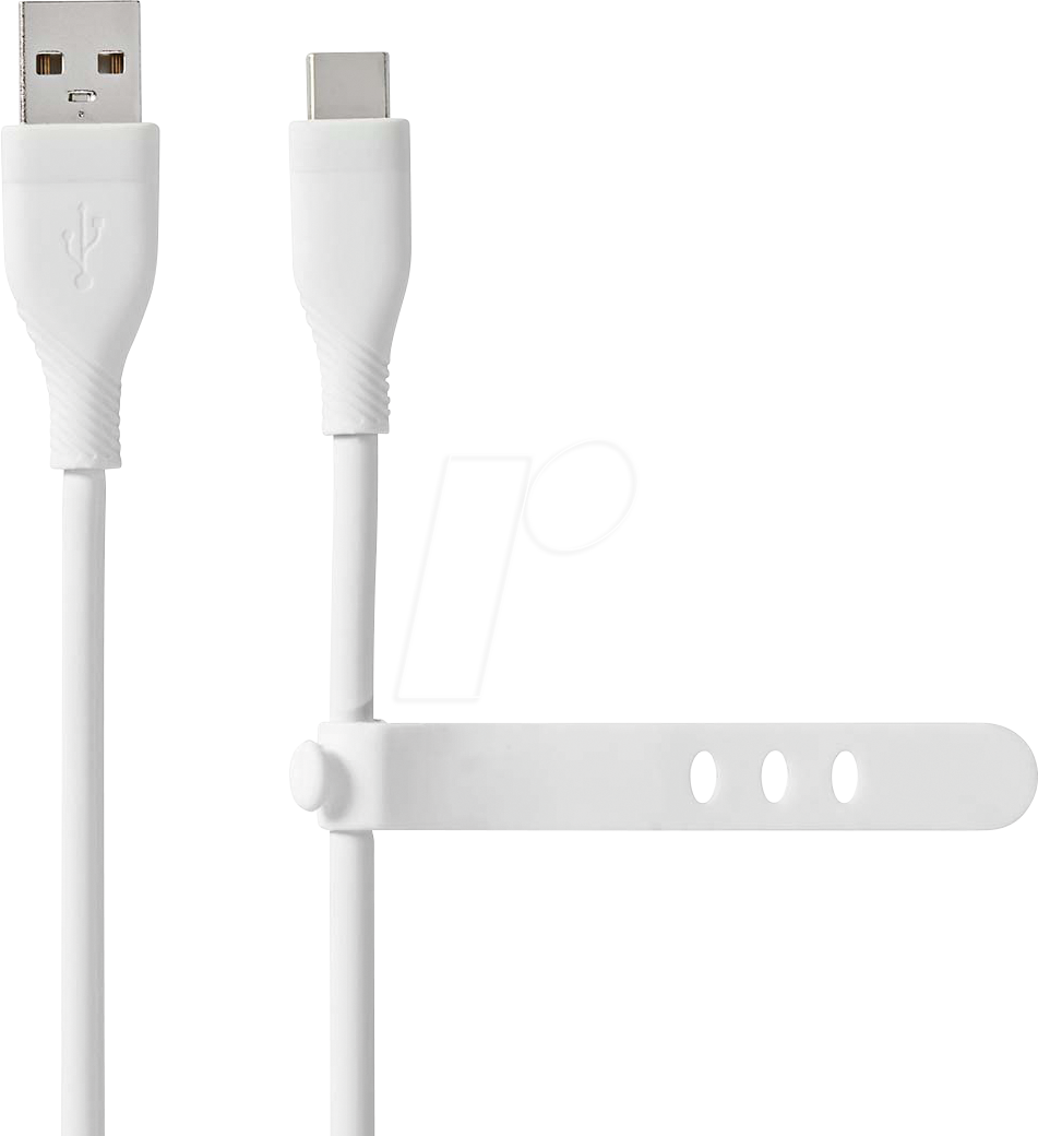 N CCGB60800WT15 - Sync- & Ladekabel, USB-A -> USB-C, 1,5 m, weiß