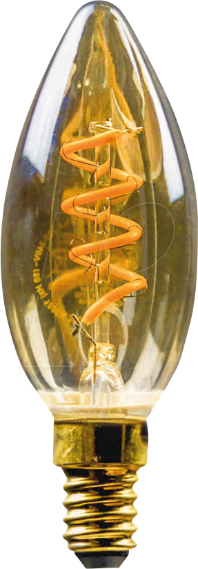 BLULAXA 48941 - LED flex Filament Vintage Lampe C35 E14 2,5W 125 lm WW