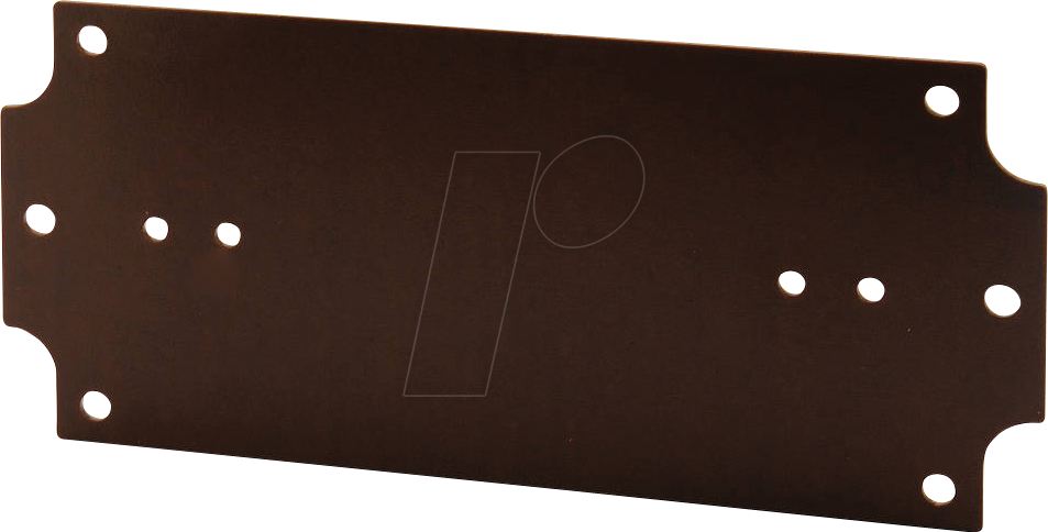 BOPLA 22001200 - Euromas Montageplatte, 230 x 110 x 2 mm