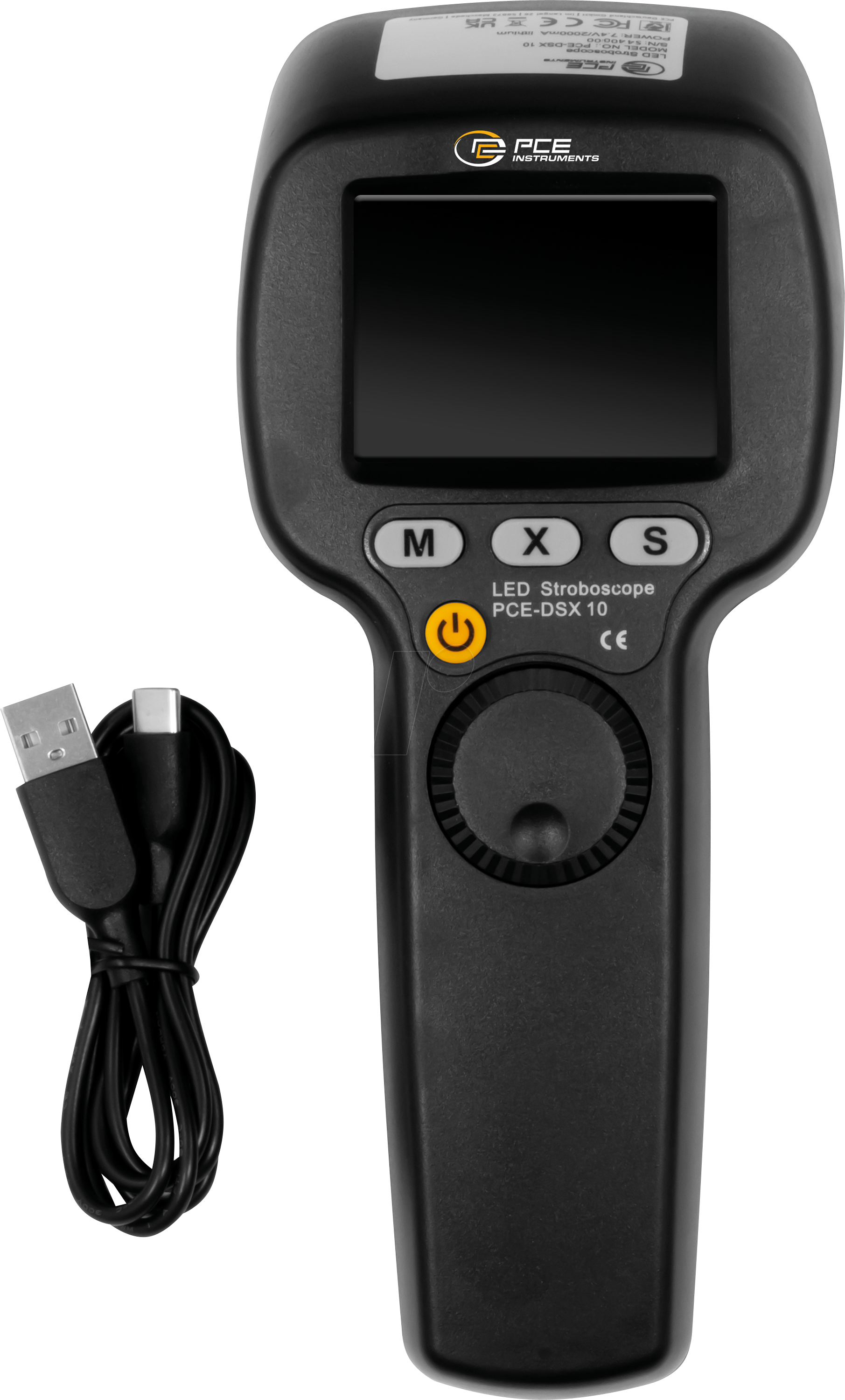 PCE DSX 10 - Digital-Stroboskop PCE-DSX 10, 60 ... 999999 U/min