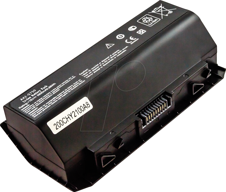 AKKU 53941 - Notebook-Akku für ASUS, Li-Ion, 5200 mAh