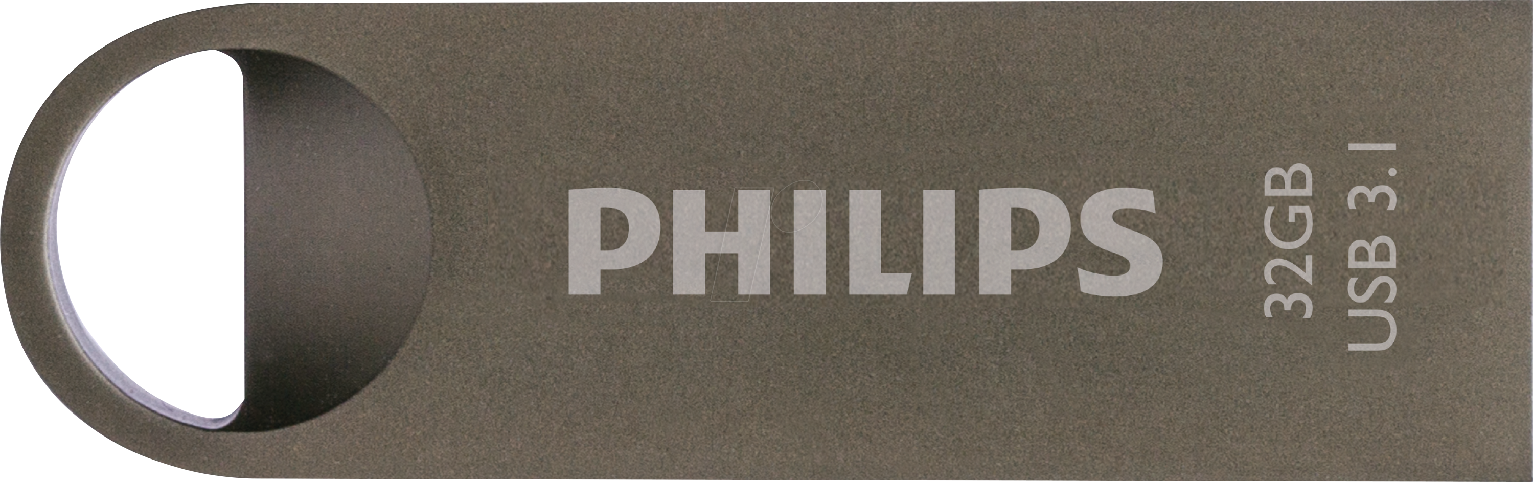 PHI FM32FD165B - USB-Stick, USB 3.1, 32 GB, Moon Space Grey