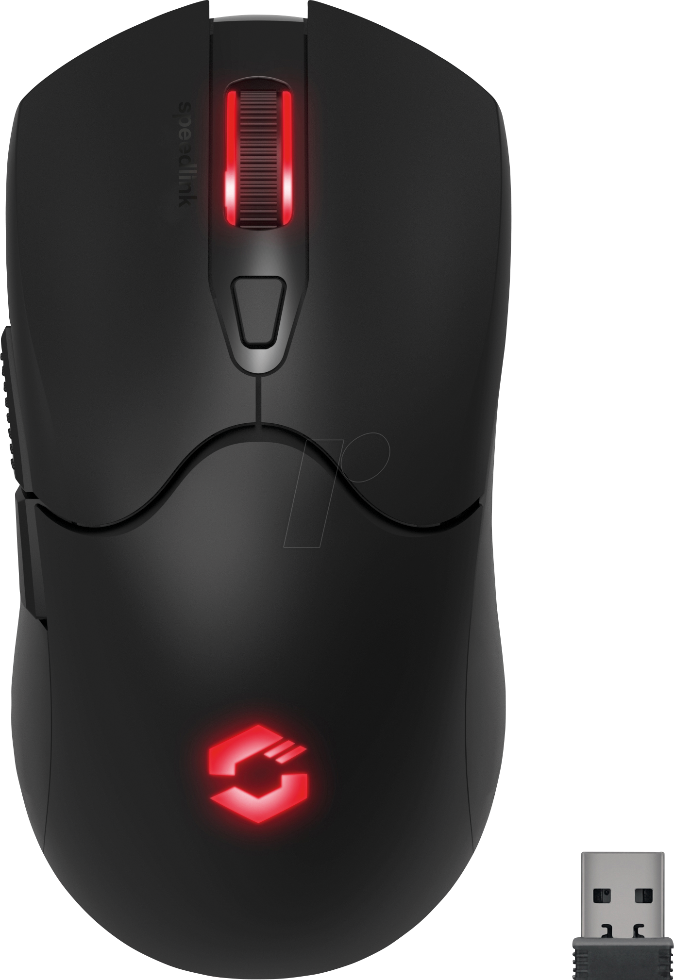 SL-680102-BK - Gaming-Maus (Mouse), Funk, RGB, schwarz