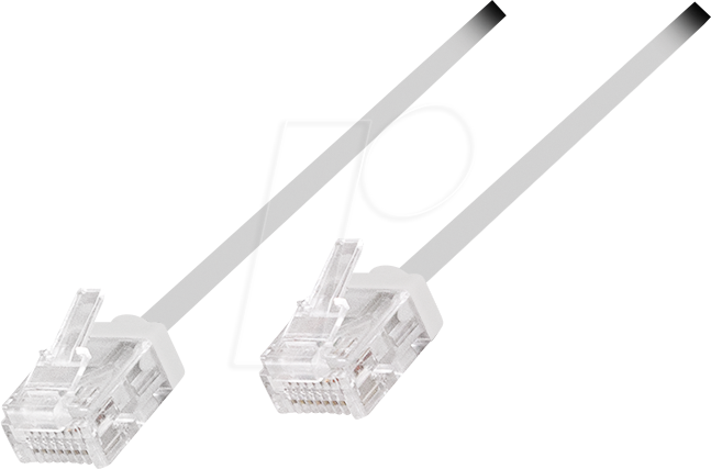 LOGILINK CQ3071U - RJ45-Kabel Cat.6a U/UTP slim 5 m weiß