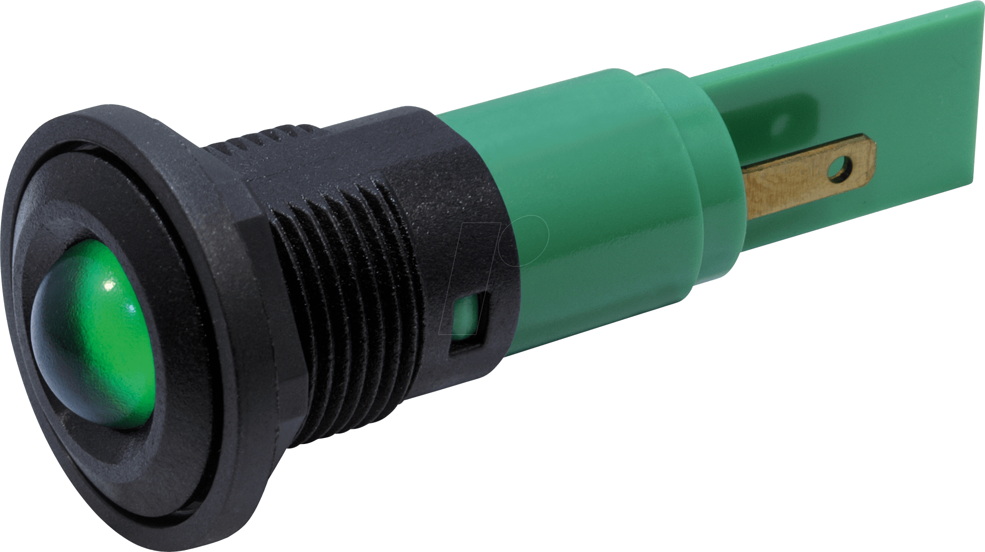 LED 1937-24GN - LED-Signalleuchte, grün, 24 VAC/VDC, Ø16 mm, 1200 mcd