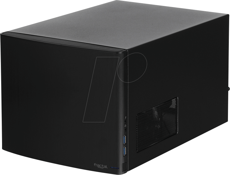 Thumbnail - FD-CA-N304B - Fractal Design Mini-Tower Node 304, schwarz