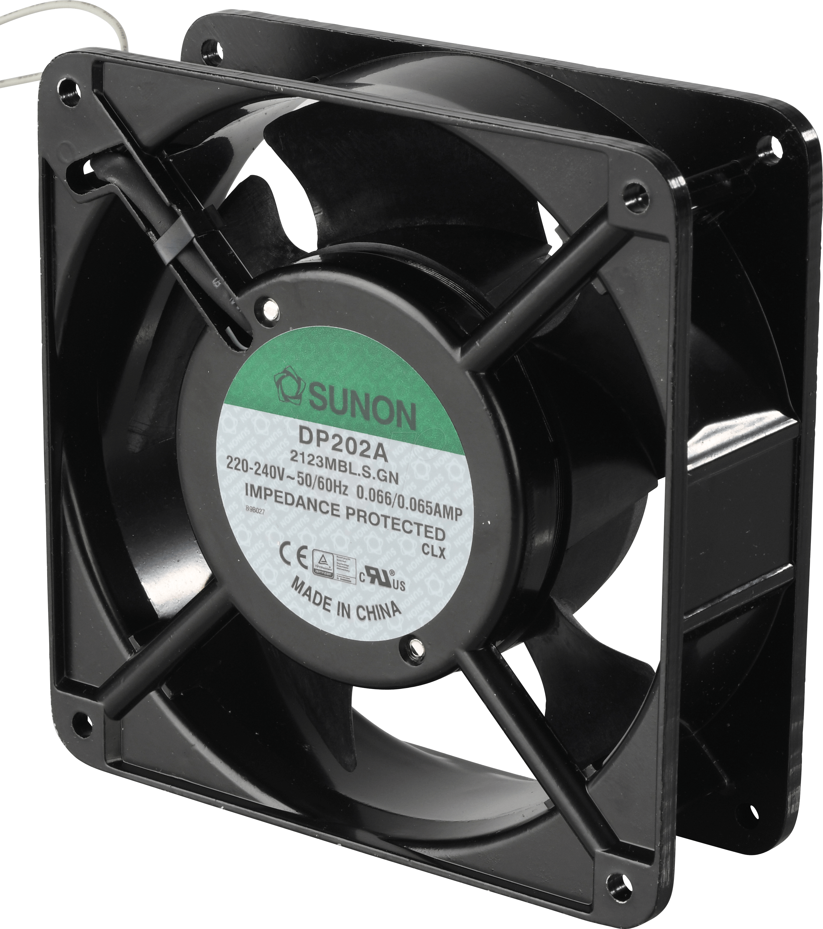 SUN DP202A21 - Axiallüfter, 120x120x38mm, 230VAC, U/min:2400