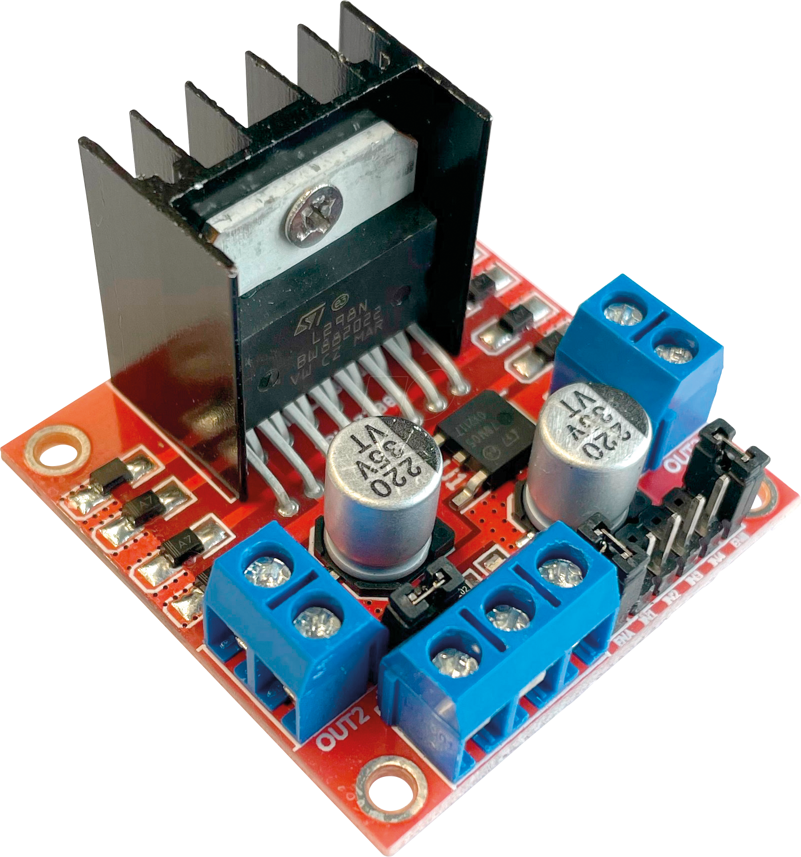 DEBO DRV1 L298N - Entwicklerboards - Motorsteuerung, 2-fach, L298N