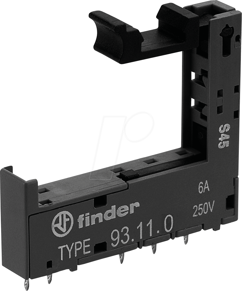 FIN 93.11.0 - Relaissockel für: FIN 34.51/.81, schwarz