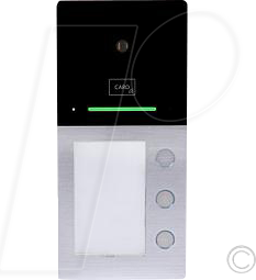 EGB 232 545 - Video-Türsprechanlage für 3-Familienhaus, mit Zutrittskontrolle