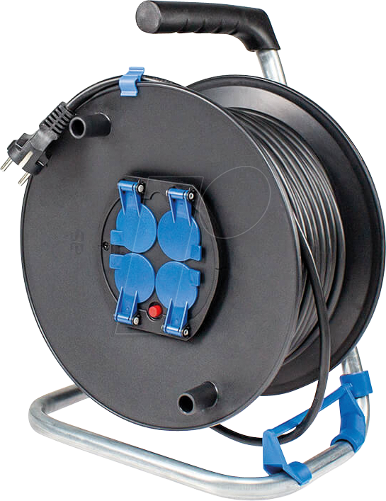 AS-SCHWABE 10118 - Kabeltrommel für den Innenbereich, 25 m