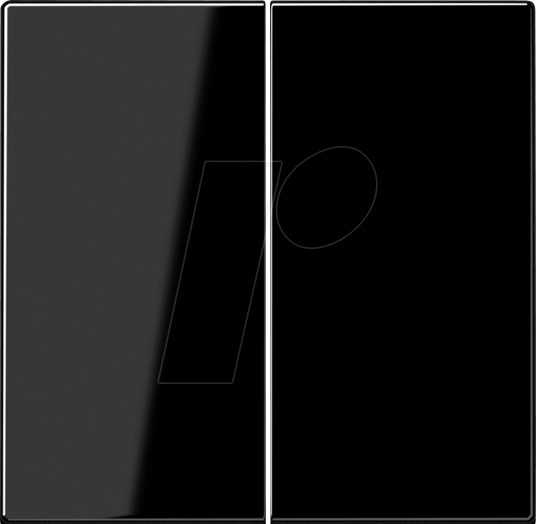 JG A595 SW - Wippe, Duroplast, Serie A, schwarz