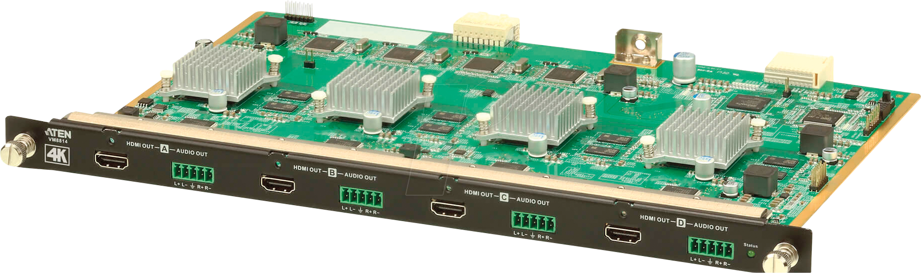 ATEN VM8814 - Modul, 4-Port 4K HDMI-Ausgabekarte mit Skalierer