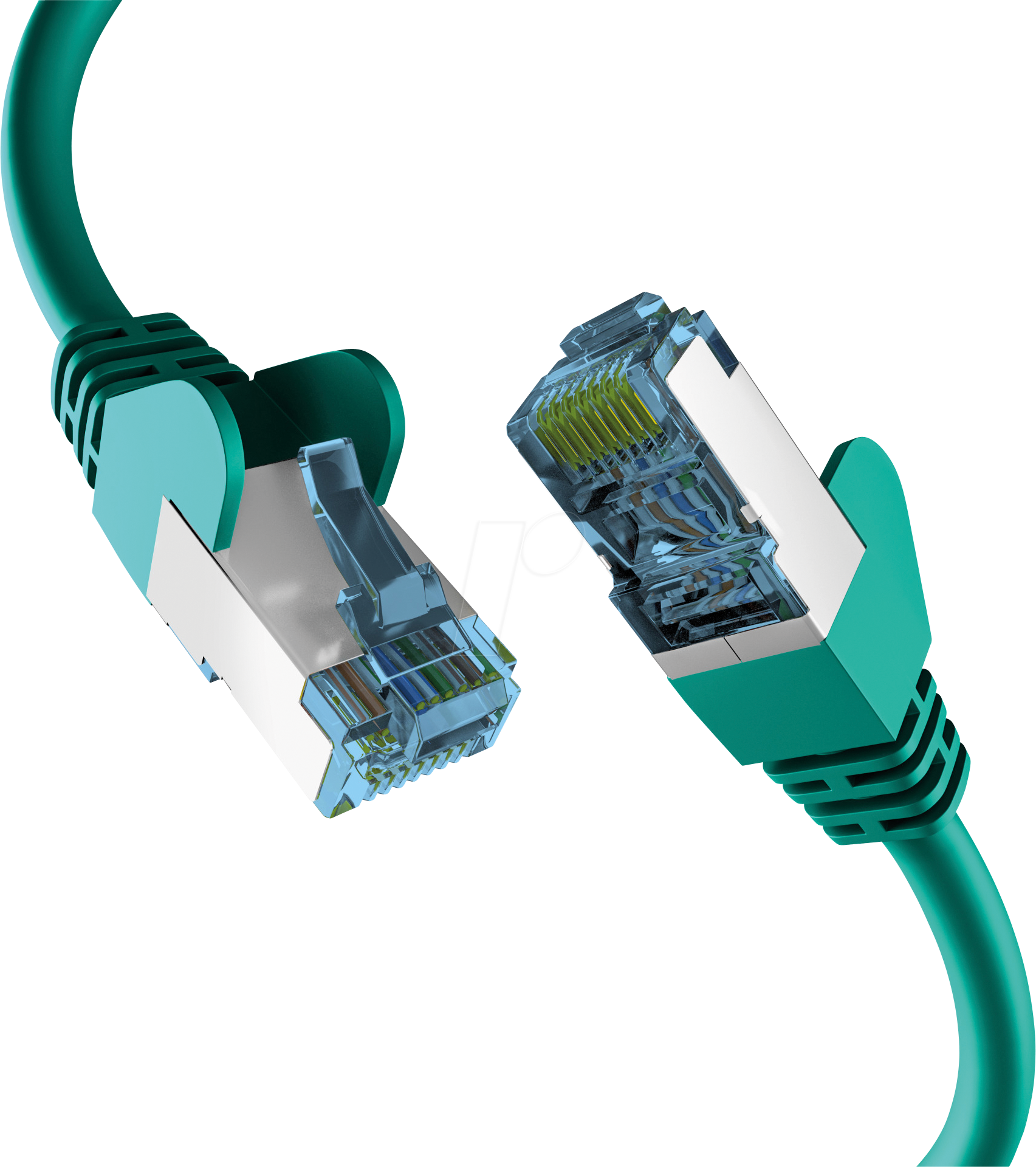 Thumbnail - EFB EC020200192 - Patchkabel, Cat.7 Rohkabel, S/FTP PiMF, 0,5 m, grün
